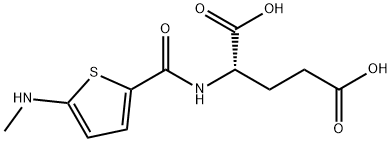 L-Glutamic acid, N-[[5-(methylamino)-2-thienyl]carbonyl]-|