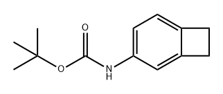Carbamic acid, N-bicyclo[4.2.0]octa-1,3,5-trien-3-yl-, 1,1-dimethylethyl ester Structure