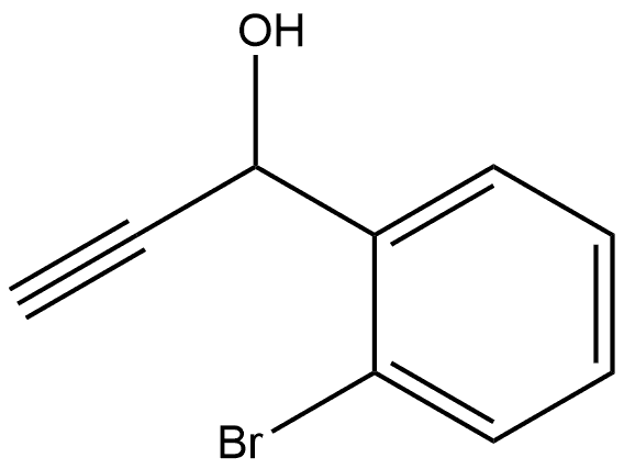 1-(2-Bromophenyl)-2-propyn-1-ol Struktur