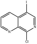1,7-Naphthyridine, 8-chloro-5-iodo-|