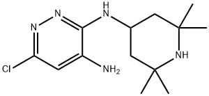 6-氯-N3-(2,2,6,6-四甲基哌啶-4-基)哒嗪-3,4-二胺, 2407851-87-8, 结构式