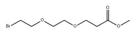 Propanoic acid, 3-[2-(2-bromoethoxy)ethoxy]-, methyl ester|溴-PEG2-甲酯