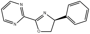 Pyrimidine, 2-[(4S)-4,5-dihydro-4-phenyl-2-oxazolyl]-|(S)-4-苯基-2-(嘧啶-2-基)-4,5-二氢恶唑