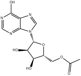 Inosine, 5'-acetate Structure