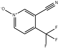 3-Pyridinecarbonitrile, 4-(trifluoromethyl)-, 1-oxide