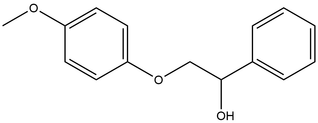 Benzenemethanol, α-[(4-methoxyphenoxy)methyl]-|2-(4-甲氧基苯氧基)-1-苯基乙醇