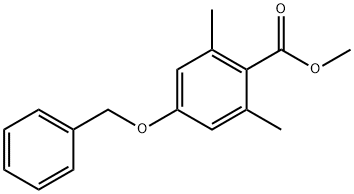 Benzoic acid, 2,6-dimethyl-4-(phenylmethoxy)-, methyl ester