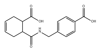 Benzoic acid, 4-[[[(6-carboxy-3-cyclohexen-1-yl)carbonyl]amino]methyl]-|4-{[(6-羧基环己基-3-烯-1-基)羰基]氨基]甲基苯甲酸