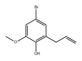 Phenol, 4-bromo-2-methoxy-6-(2-propen-1-yl)-