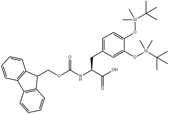 L-Tyrosine, O-[(1,1-dimethylethyl)dimethylsilyl]-3-[[(1,1-dimethylethyl)dimethylsilyl]oxy]-N-[(9H-fluoren-9-ylmethoxy)carbonyl]-