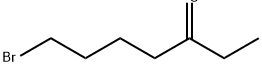 3-Heptanone, 7-bromo- Struktur