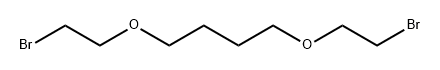 Butane, 1,4-bis(2-bromoethoxy)- Struktur