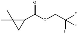 Cyclopropanecarboxylic acid, 2,2-dimethyl-, 2,2,2-trifluoroethyl ester