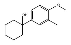 Cyclohexanol, 1-(4-methoxy-3-methylphenyl)-|环己醇,1-(4-甲氧基-3-甲基苯基)-