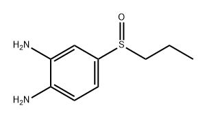 1,2-Benzenediamine, 4-(propylsulfinyl)-