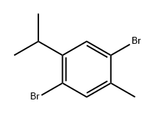Benzene, 1,4-dibromo-2-methyl-5-(1-methylethyl)-