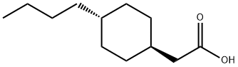 Cyclohexaneacetic acid, 4-butyl-, trans-|