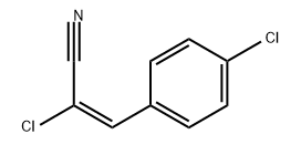 2-Propenenitrile, 2-chloro-3-(4-chlorophenyl)-, (2E)-