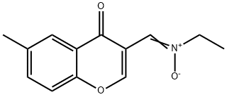 4H-1-Benzopyran-4-one, 3-[(ethyloxidoimino)methyl]-6-methyl-