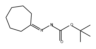 Hydrazinecarboxylic acid, 2-cycloheptylidene-, 1,1-dimethylethyl ester|WAY-381628