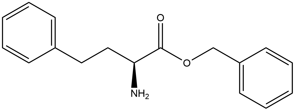 Benzenebutanoic acid, α-amino-, phenylmethyl ester, (αS)- Struktur