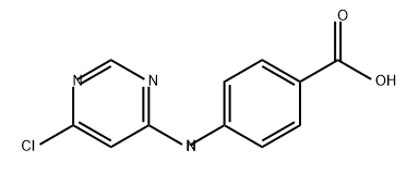 Benzoic acid, 4-[(6-chloro-4-pyrimidinyl)amino]-|
