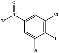 Benzene, 1-bromo-3-chloro-2-iodo-5-nitro-|1-溴-3-氯-2-碘-5-硝基苯