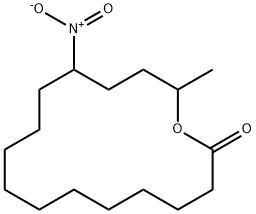 Oxacyclohexadecan-2-one, 16-methyl-13-nitro-