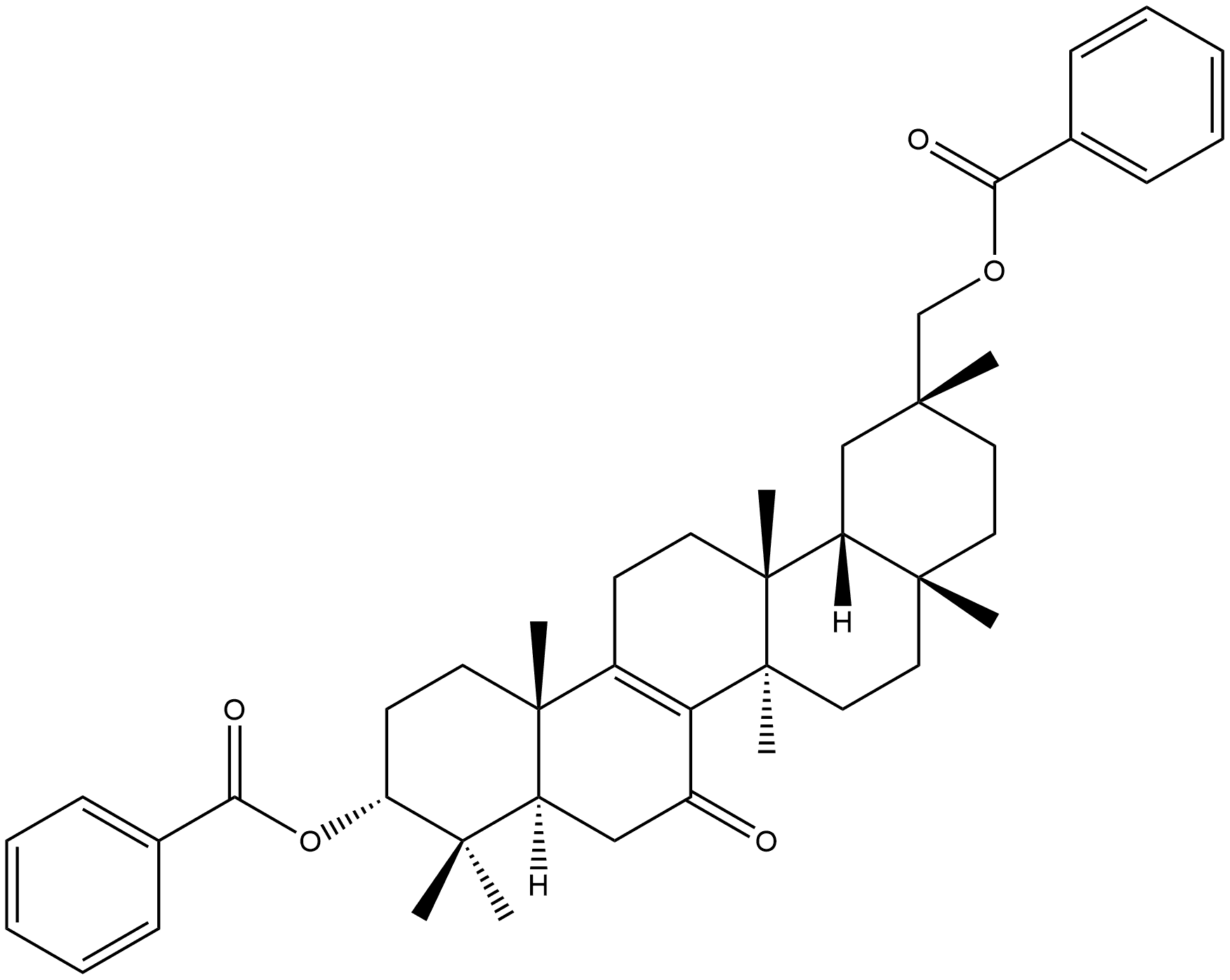 26-Norolean-8-en-7-one, 3,29-bis(benzoyloxy)-13-methyl-, (3α,20α)-|