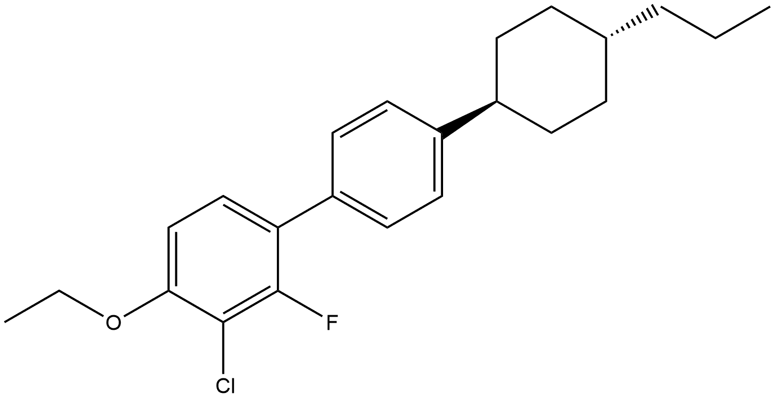 3-Chloro-4-ethoxy-2-fluoro-4′-(trans-4-propylcyclohexyl)-1,1′-biphenyl|3-氯-2-氟-4-乙氧基-4'-(4-反式-丙基环己基)联苯