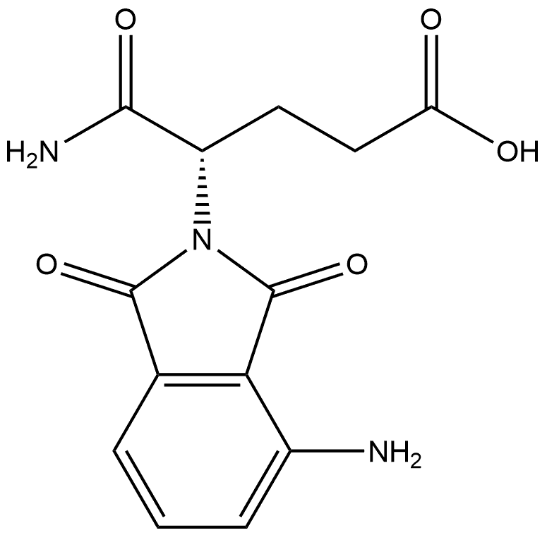 2H-Isoindole-2-butanoic acid, 4-amino-γ-(aminocarbonyl)-1,3-dihydro-1,3-dioxo-, (γS)-|2H-Isoindole-2-butanoic acid, 4-amino-γ-(aminocarbonyl)-1,3-dihydro-1,3-dioxo-, (γS)-