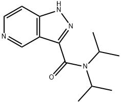1H-Pyrazolo[4,3-c]pyridine-3-carboxamide, N,N-bis(1-methylethyl)-