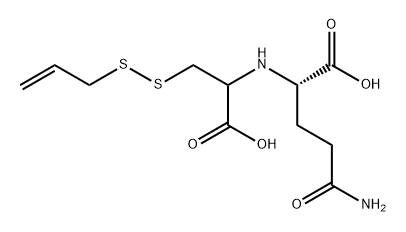 L-Glutamine, N-[1-carboxy-2-(2-propenyldithio)ethyl]- (9CI)|化合物 N--Glutamyl-S-(allylthio)cysteine