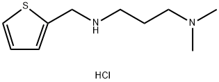 [3-(dimethylamino)propyl](thiophen-2-ylmethyl)amine dihydrochloride Structure