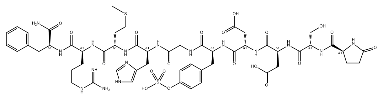 leucosulfakinin II Struktur