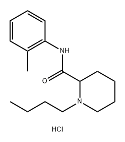 Bupivacaine Impurity 1 HCl Struktur