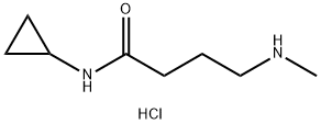 N-Cyclopropyl-4-(methylamino)-butanamide hydrochloride Structure