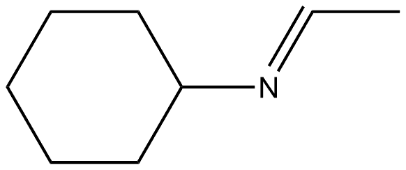 Cyclohexanamine, N-ethylidene-, [N(E)]-