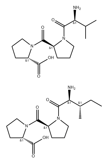 Lactotripeptide Struktur