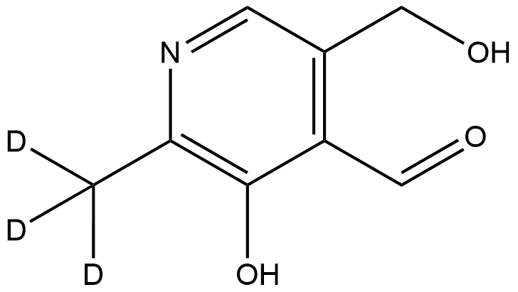 Pyridoxal D3 Structure