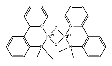 Palladium, di-μ-chlorobis[2'-(dimethylamino-κN)[1,1'-biphenyl]-2-yl-κC]di-