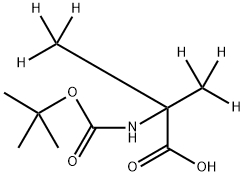 Alanine-3,3,3-d3, N-[(1,1-dimethylethoxy)carbonyl]-2-(methyl-d3)- (9CI) Struktur