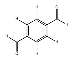 1,?4-?Benzene-?2,?3,?5,?6-?d4-?di(carboxaldehyde-?d) Structure