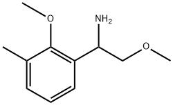 2-methoxy-1-(2-methoxy-3-methylphenyl)ethan-1-amine Structure