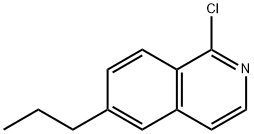 1-Chloro-6-propylisoquinoline Structure