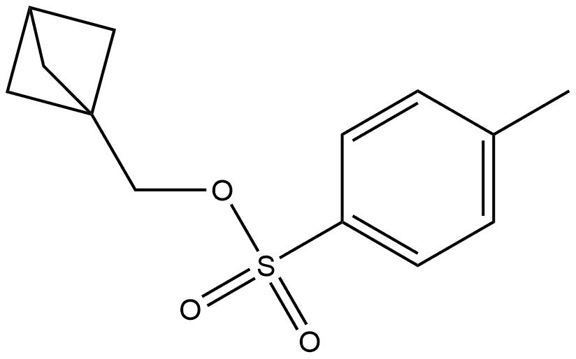 Bicyclo[1.1.1]pentane-1-methanol, 1-(4-methylbenzenesulfonate) Struktur