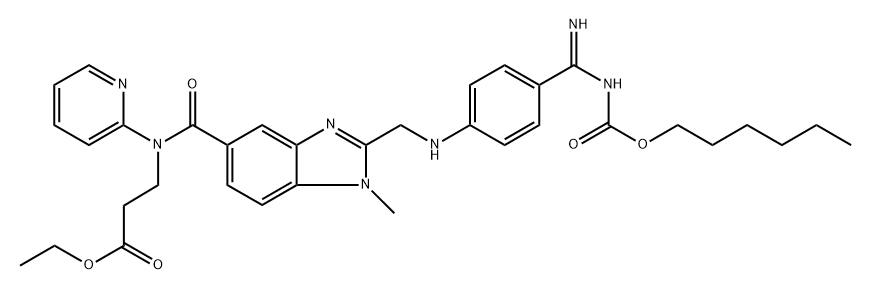 Dabigatran etexilate Impurity T Structure
