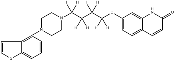 Brexpiprazole-d8 Structure