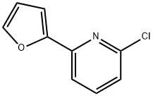 2-Chloro-6-(2-furanyl)pyridine Structure