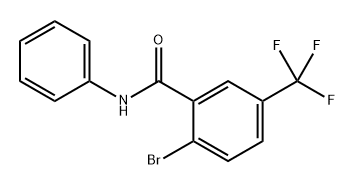 2-Bromo-N-cyclohexyl-5-(trifluoromethyl)benzamide Structure